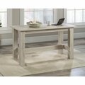 Sauder Boone Mountain Dining Table Chalked Ches , 1 in. thick split top provides durability 432076